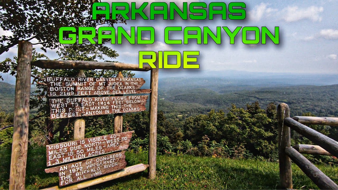Ozarks Vacation P7:  Arkansas Grand Canyon Motorcycle Ride