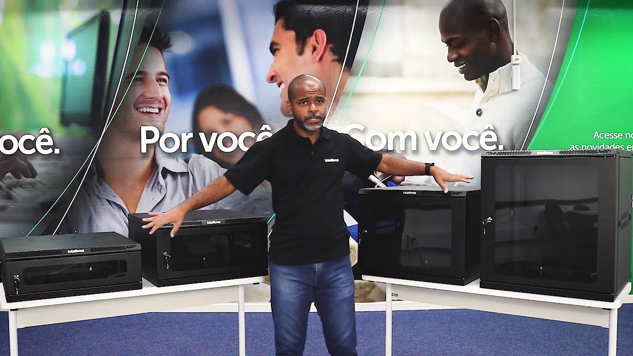 Conheça os racks de parede Intelbras #EsquadrãoDeRedes