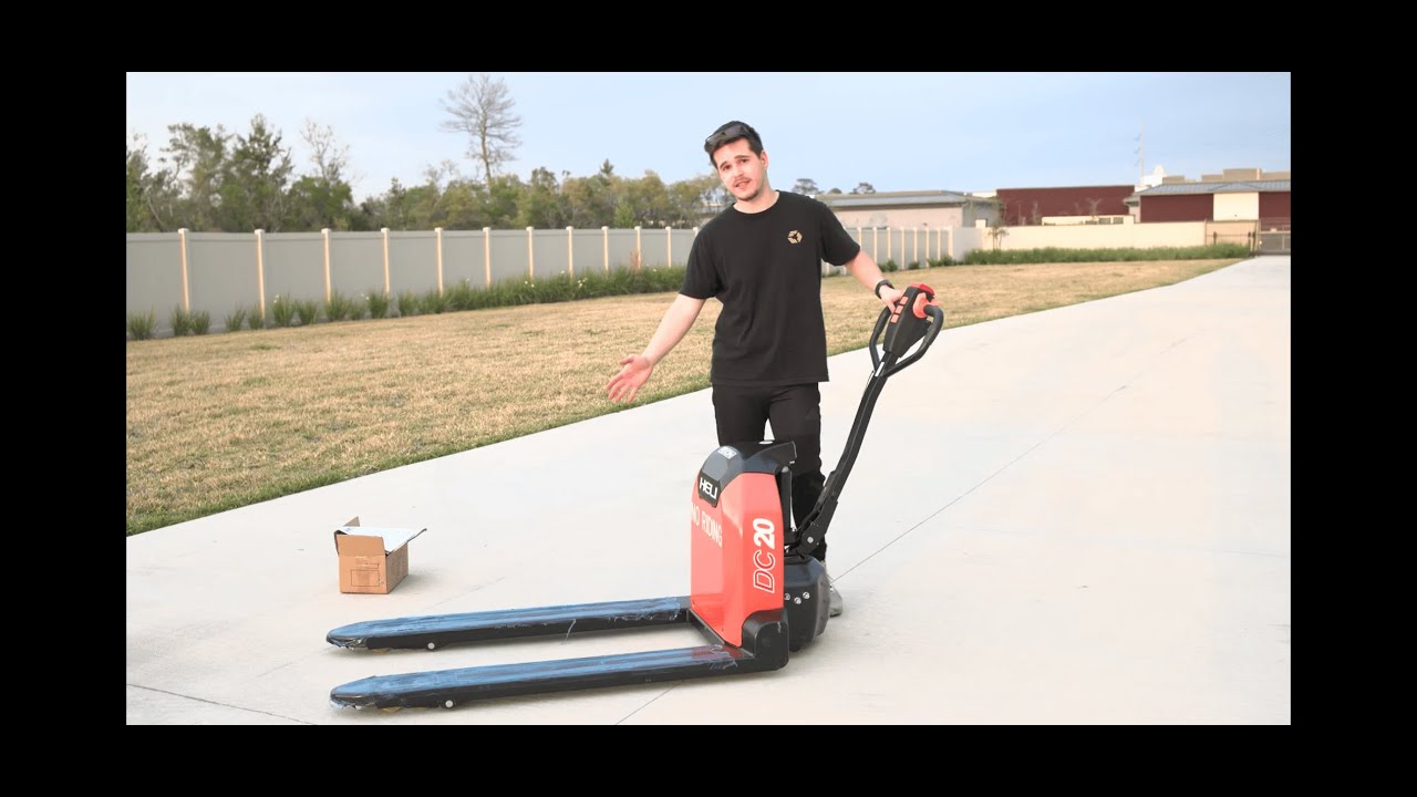 Heli DC20 For Sale - Electric Walkie Pallet Jack Product Demo | Model Number CBD20J-Li3