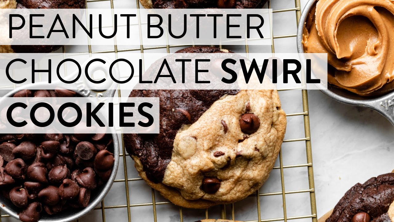 Peanut Butter Chocolate Swirl Cookies | Sally's Baking