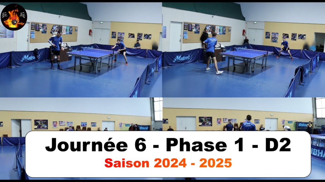 Journée 6 - Phase 1 - 24/25 - Départementale 2 | Le maintien ?! 🏓
