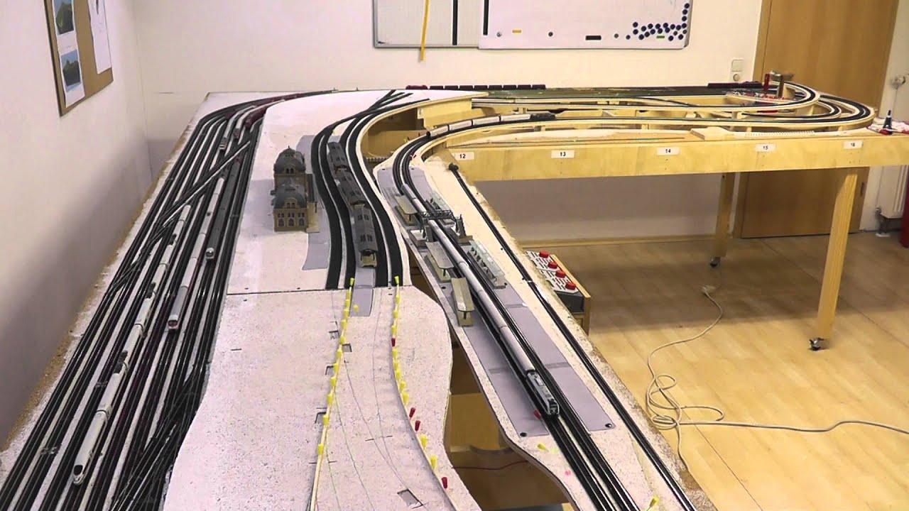 Erster Stresstest für den Schattenbahnhof, Spur N