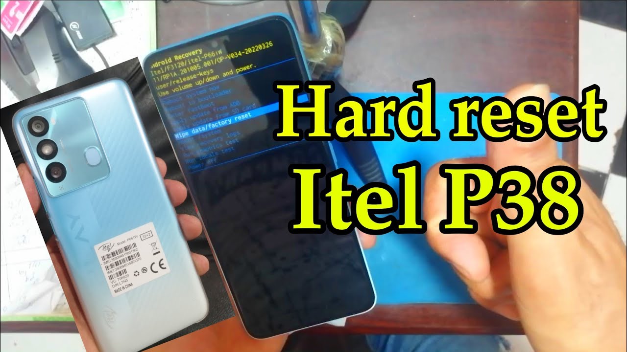 Hard Reset itel p38