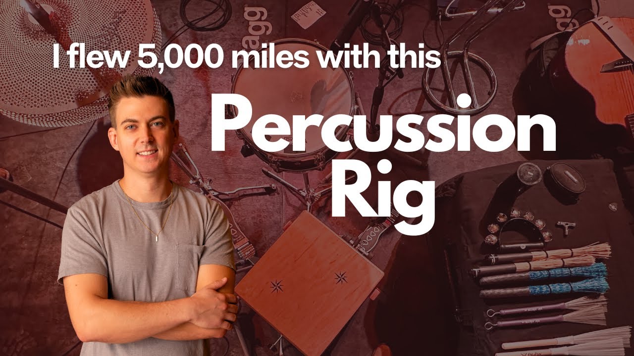 Flight Friendly Percussion Rig - Full Breakdown!