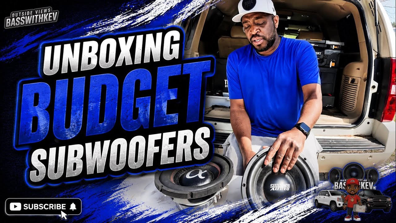 UNBOXING BUDGET SUBWOOFERS