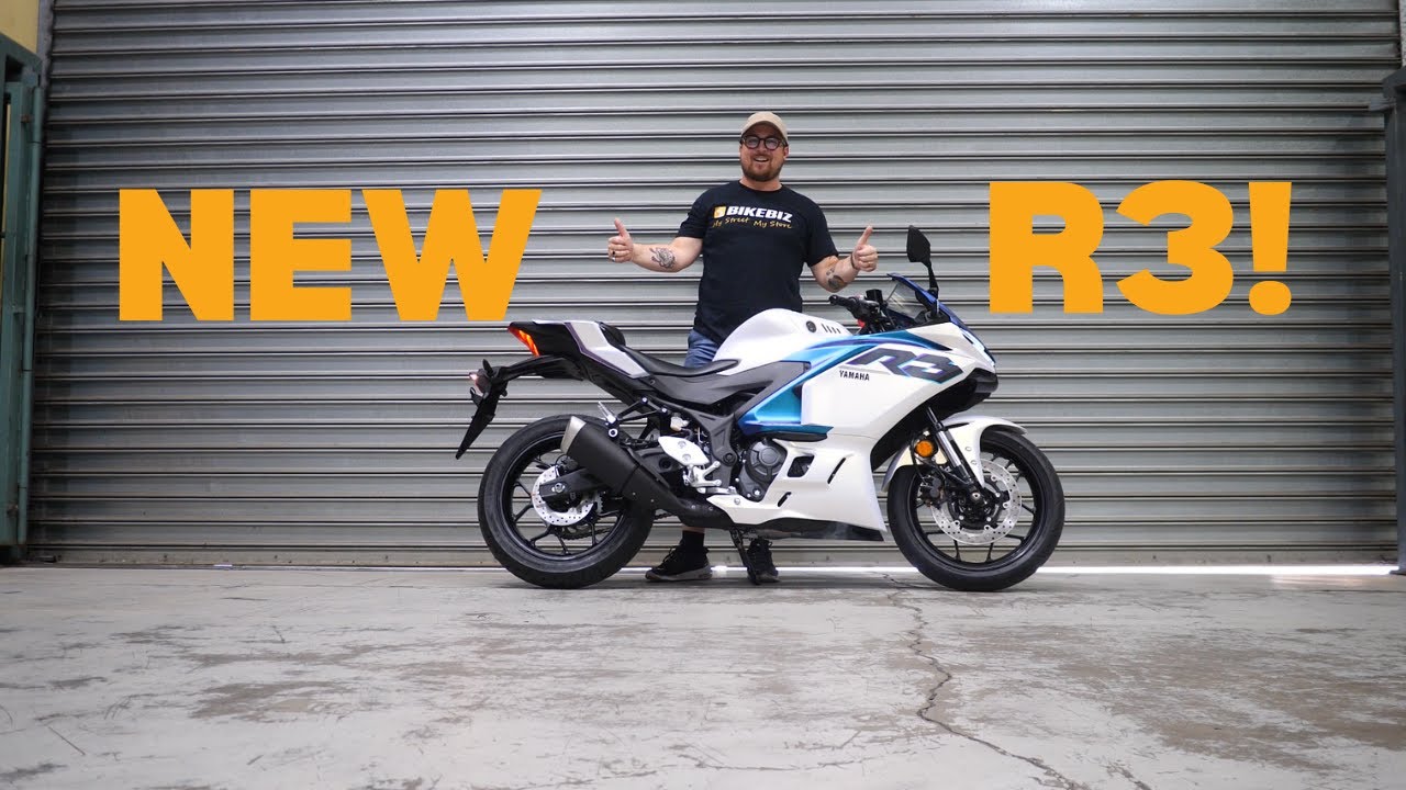НОВЫЙ YZF-R3 I Взгляните на первый взгляд с Bikebiz Motorcycles!