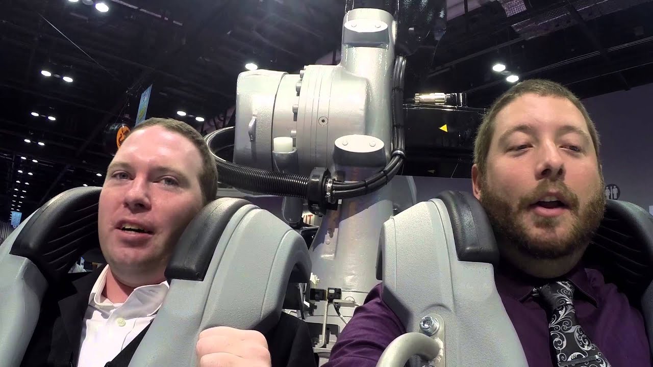 Kuka Shows off Crazy New Robocoaster Ride (IAAPA 2015)