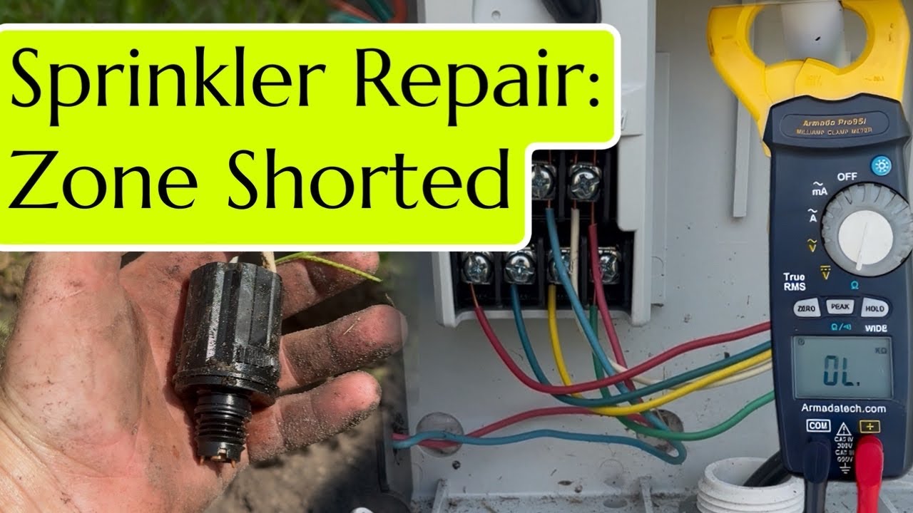 Irrigation Troubleshooting: Zone Short on Rain Bird ESP Confirmed with Multimeter