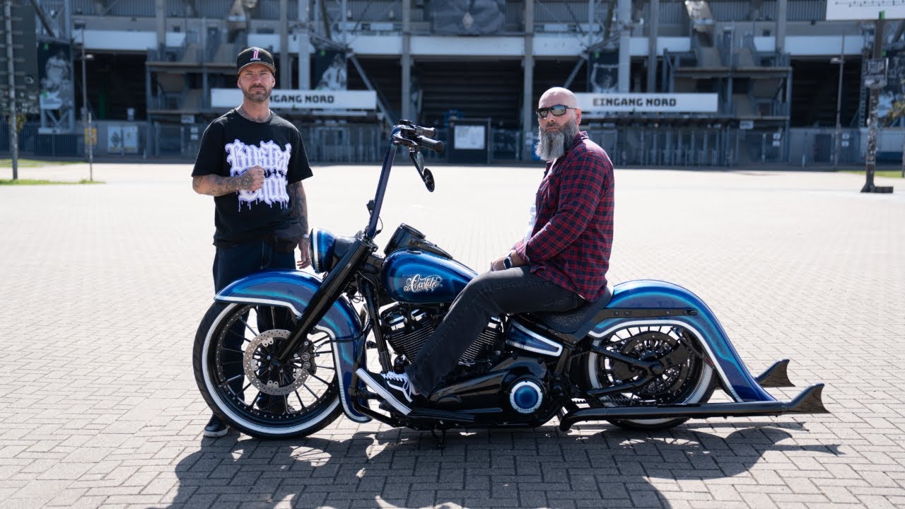 Кадир представляет свой чикано! #harleydavidson #harley