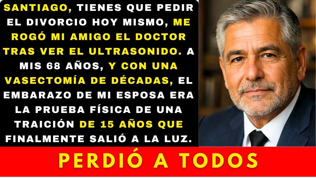 El médico temblaba al ver el ultrasonido de mi esposa: "Santiago, pide el divorcio ahora"