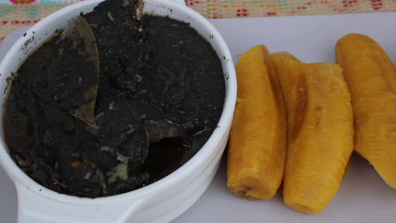 Comment faire le MBONGO TCHOBI / sauce EBENE  ? @bouillondesaveurs
