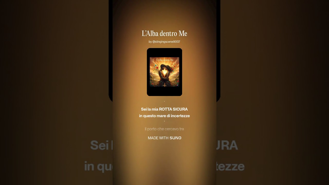L’Alba dentro Me