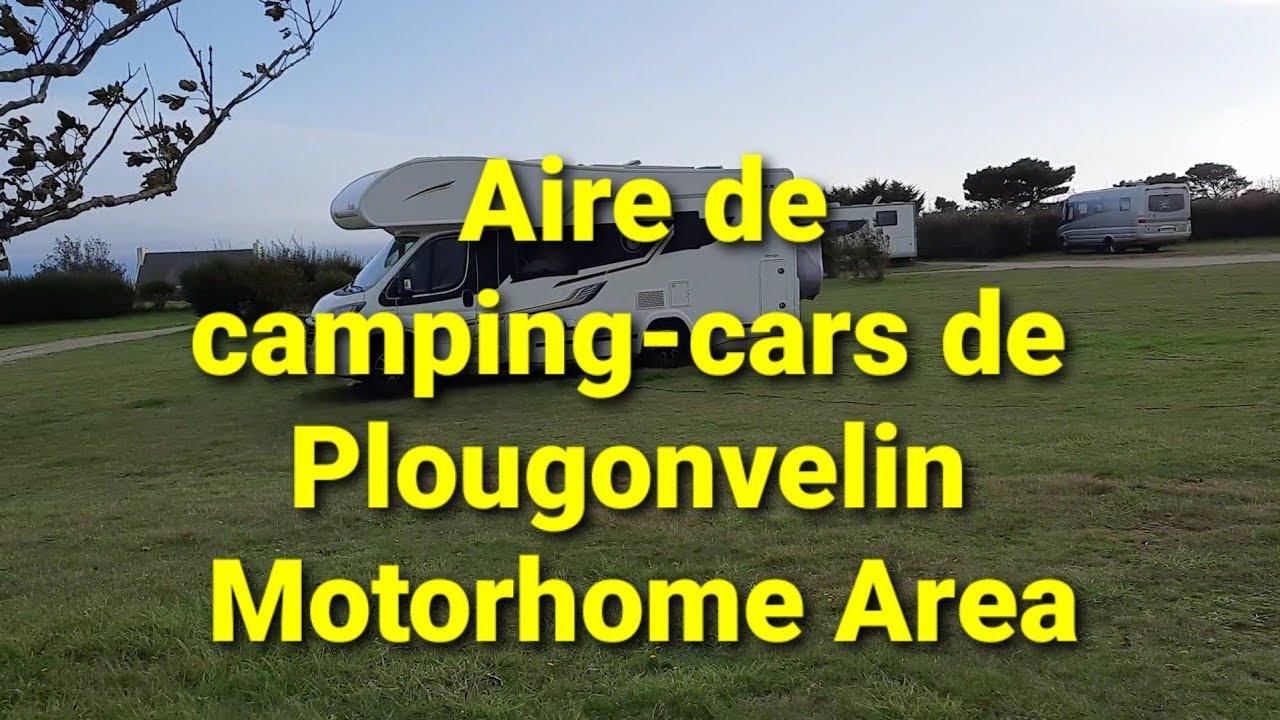 Aire de Plougonvelin Motorhome Area (Finist&egrave;re, Bretagne)