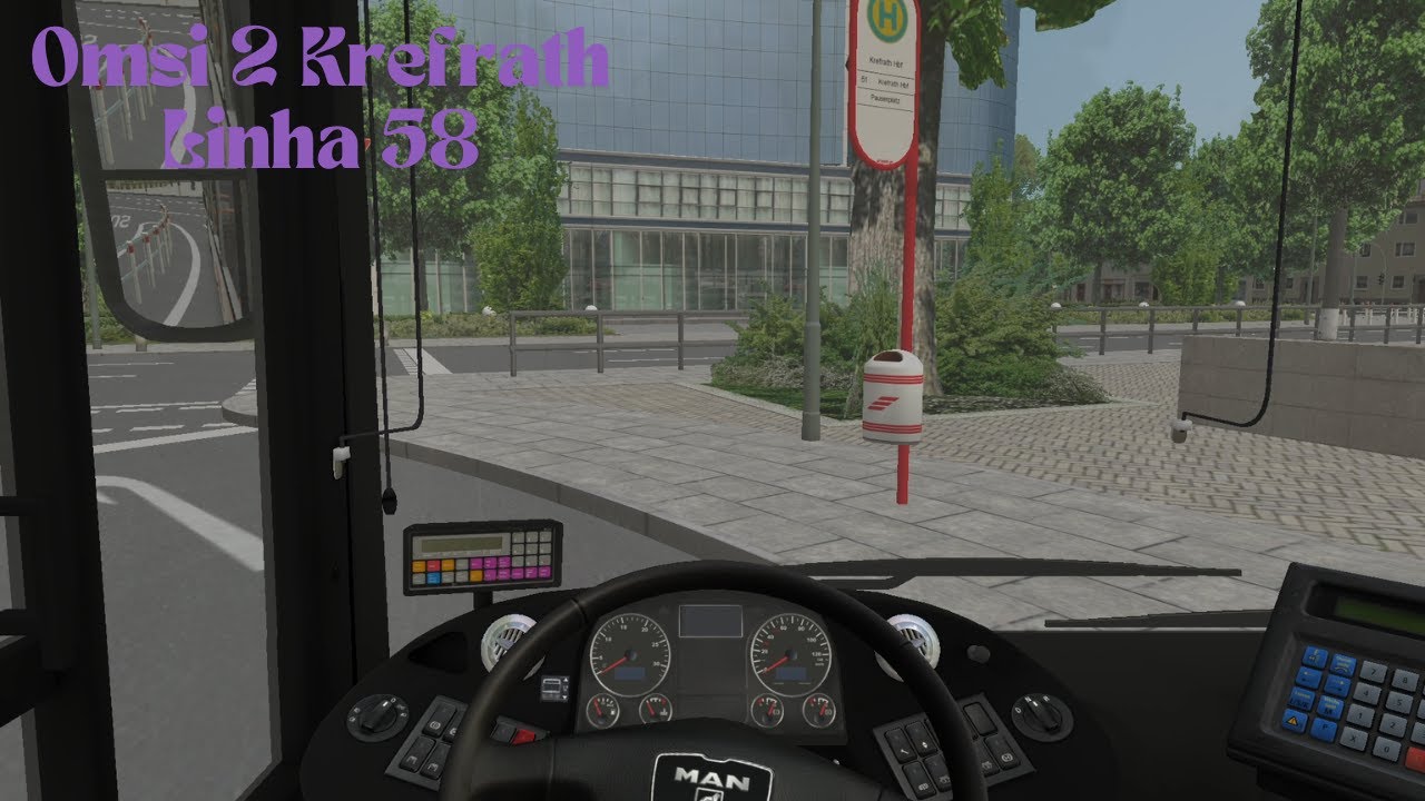 Omsi 2  2025 Gameplay Pc 1080p | Mapa Krefrath | Man A21 EEV | Linha 58