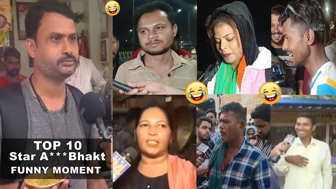 Top 10 Star Andhbhakt Funny Moment || Andhbhakt Roast || Godi media Expose Thuglife