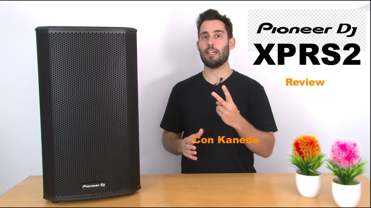 Pioneer DJ XPRS2. Altavoces activos para DJ, música en vivo o speech.