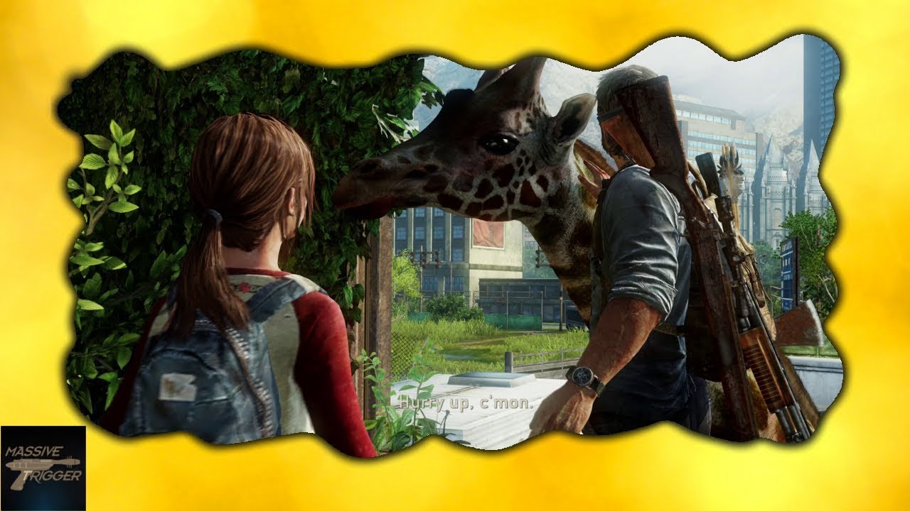 The Last Of Us PS4 Pro (4K Ultra HD) Giraffe Gameplay