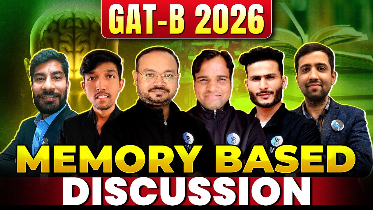 Gat -B 2026 | Memory Based Discussion | IFAS