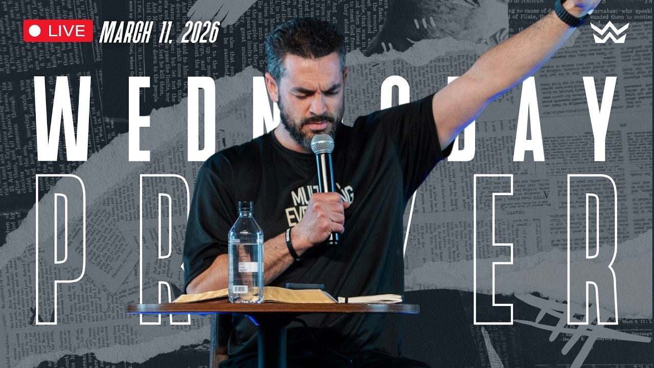 Join us LIVE for our Wednesday Prayer Gathering - March 11, 2026 #WALKChurch