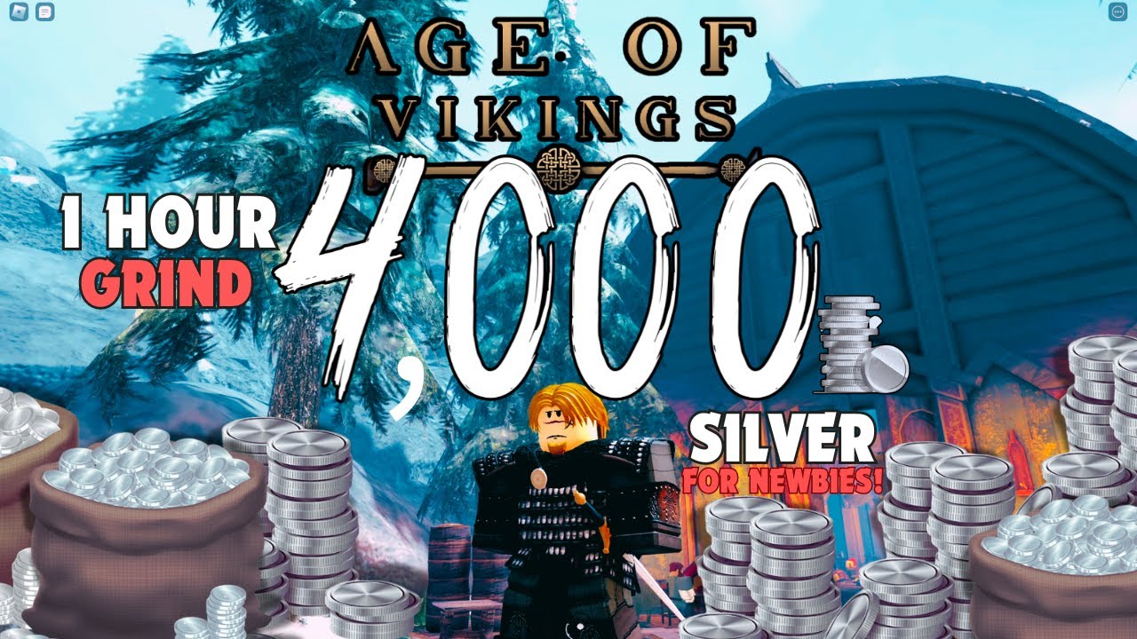 3 Ways to make money AGE OF VIKINGS ROBLOX | GUIDE FOR NEWBIES!