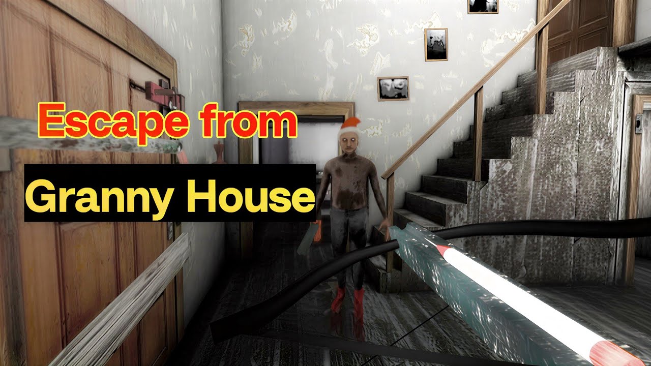 Finally Escape from granny house #granny #escape #grandpa #both 