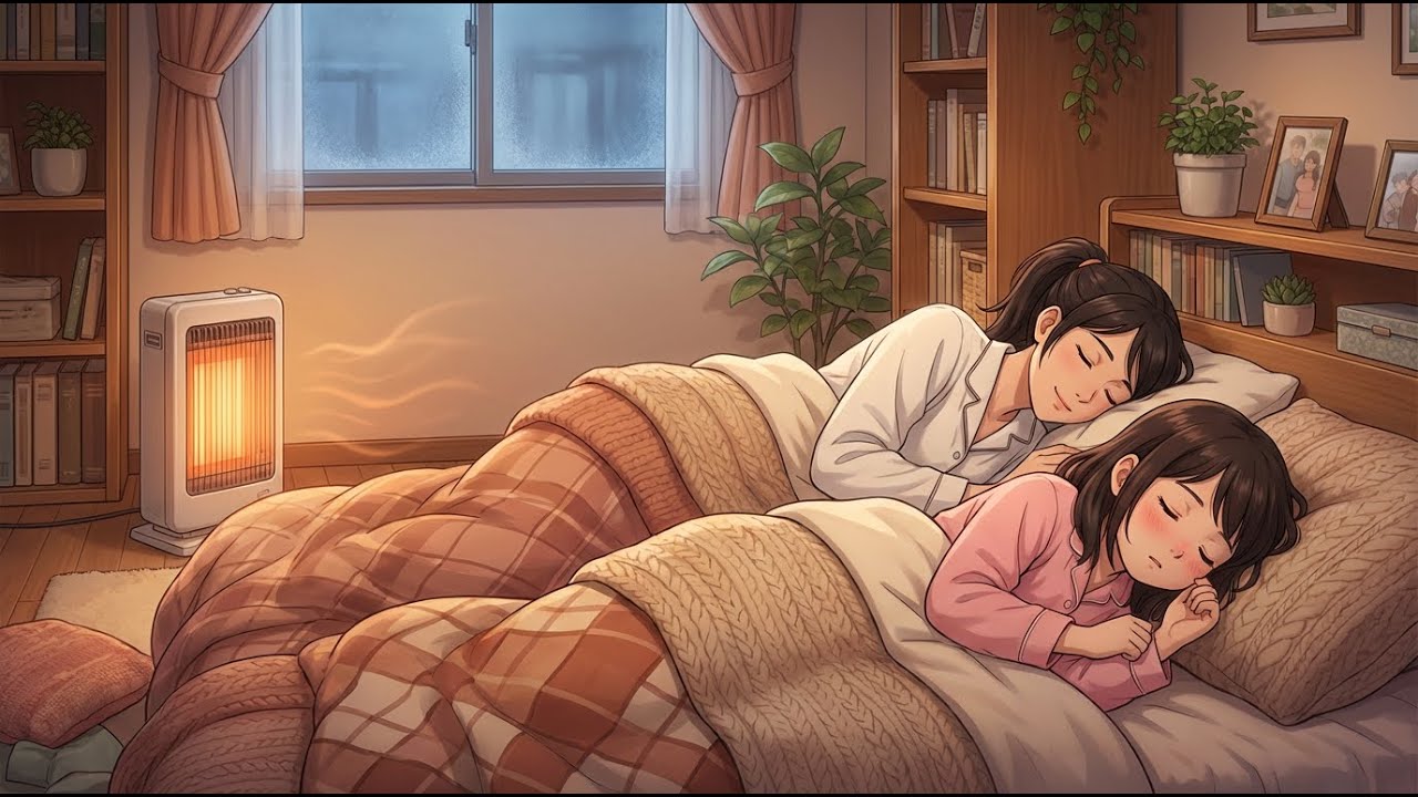 Peaceful Snowy Winter Days at Home: Cozy Cooking & Peaceful Life I Ghibli Days | Ghibli-Style Video