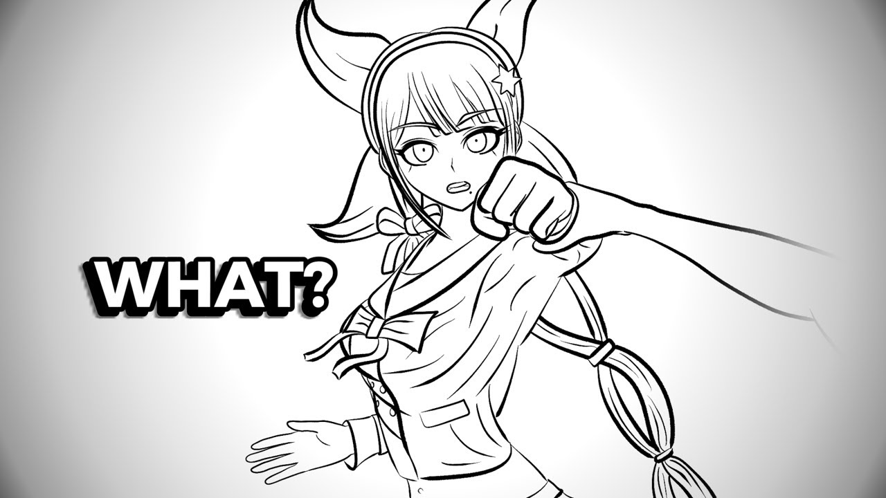 Tenko Chabashira losing a fight - (Danganronpa V3)