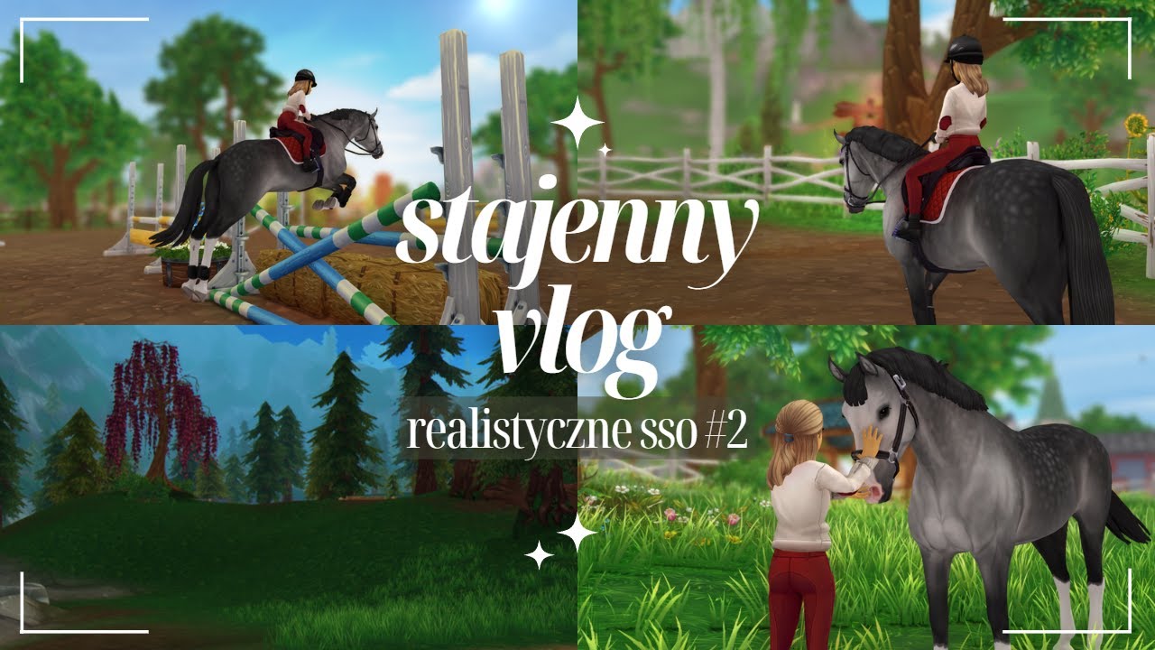 VLOG STAJENNY, TRENING LILY | Realistyczne SSO #2