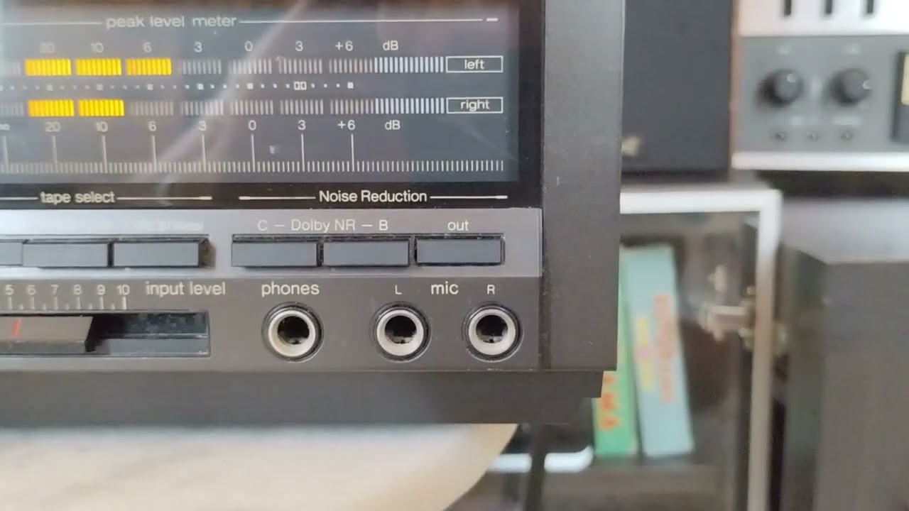 Technics RS-B29R Cassette Deck Demonstration