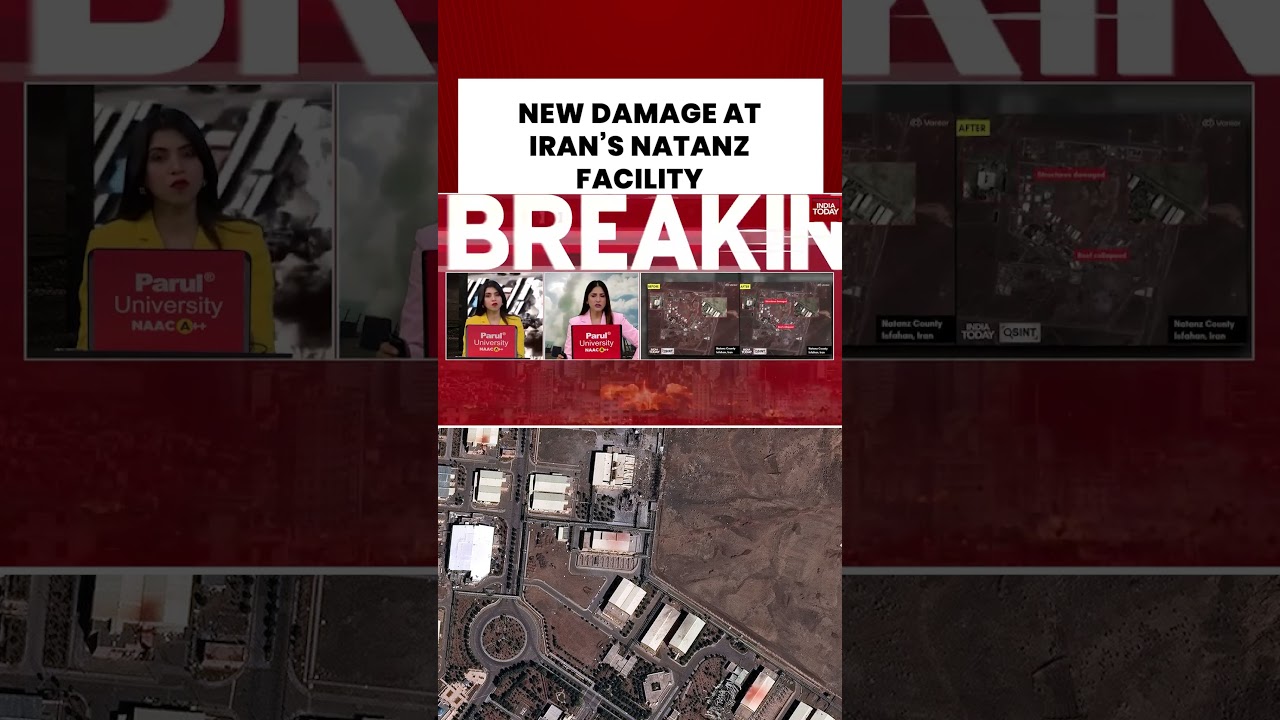 International Atomic Energy Agency Confirms Damage at Iran&rsquo;s Natanz Nuclear Plant #israeliranwar