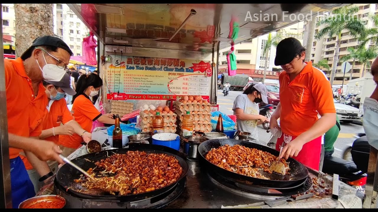Malaysia Street Food | Jelutong Night Market | Penang Street Food | 槟城日落洞夜市美食 Pasar Malam