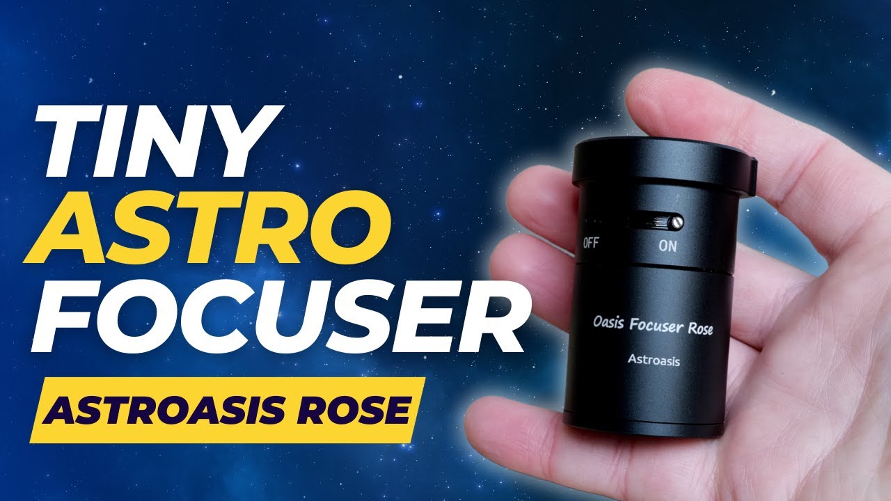 NEW Autofocuser For Astrophotography | Astroasis Rose Focuser First Look