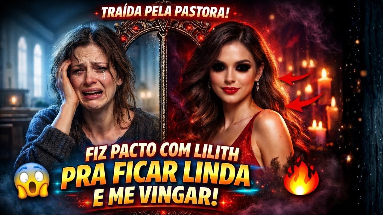 MEU MARIDO ME TRAIU COM A PASTORA POR EU SER FEIA, FIZ UM PACTO COM LILITH FIQUEI LINDA E ME VINGUEI