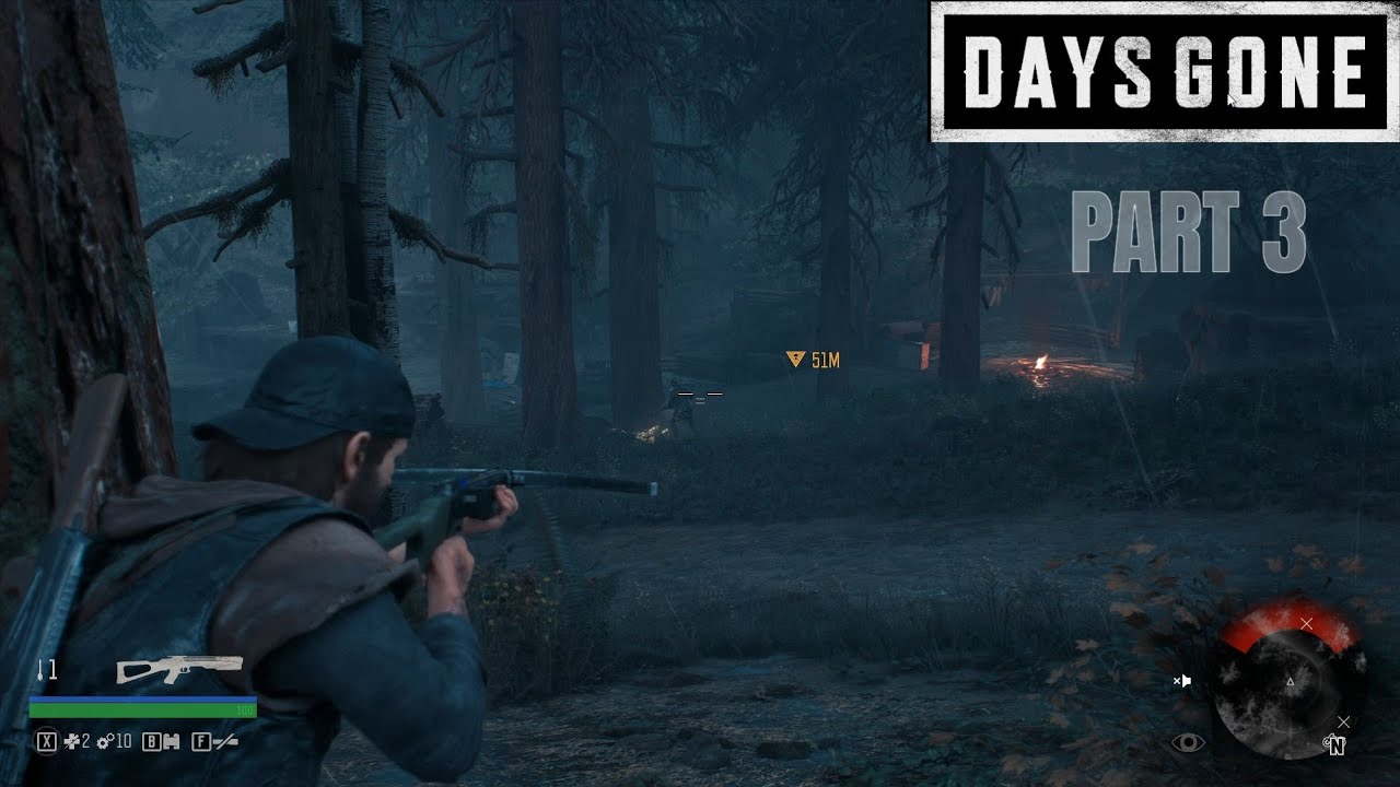 Days Gone Part 3 - Survival Gameplay