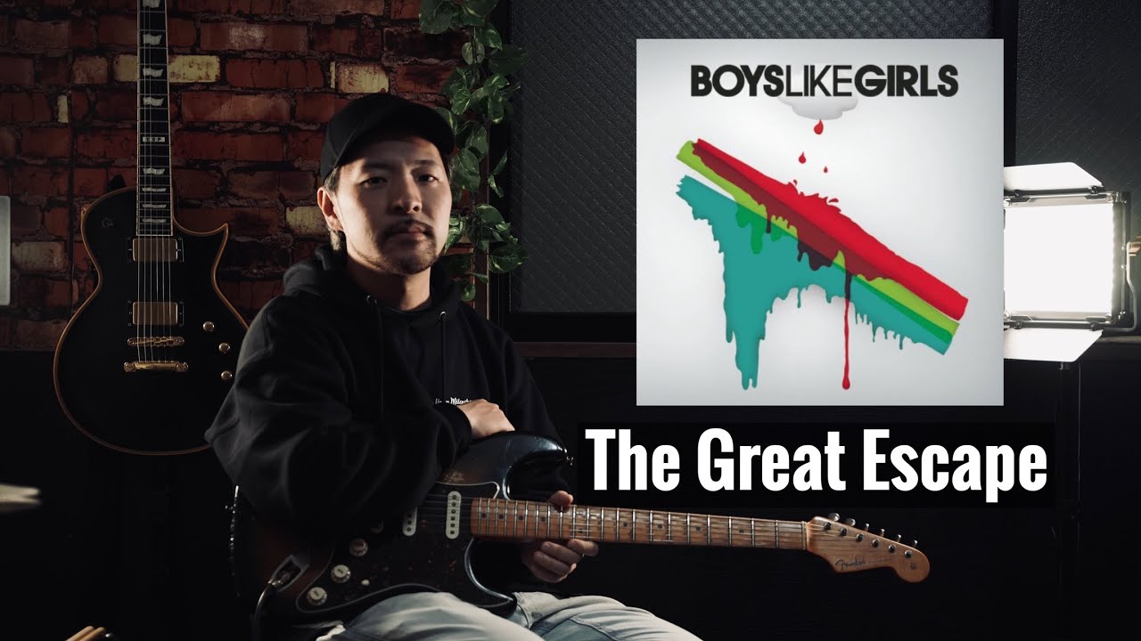 Boys Like Girls - The Great Escape - Guitar cover