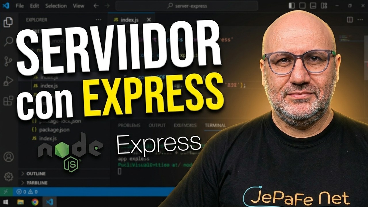 ⚡ Crear servidores con Express – Ejemplos paso a paso en Node.js