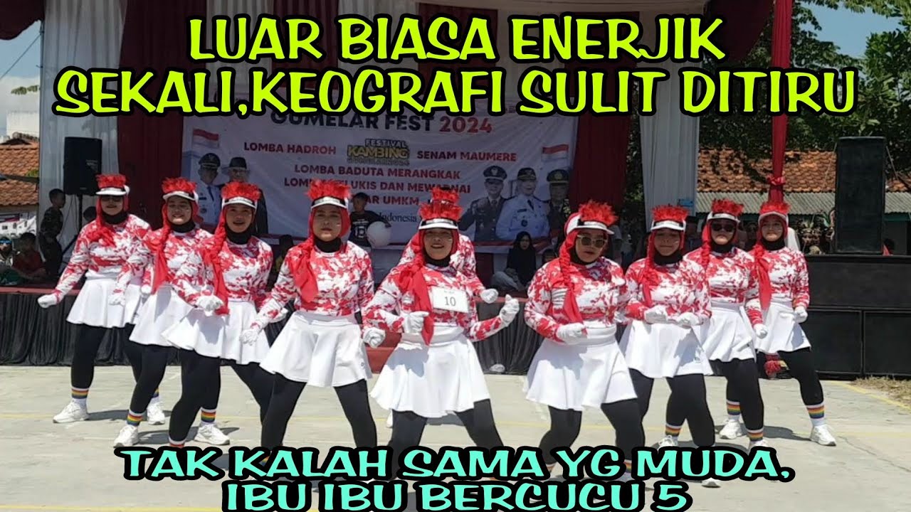 JUARA  TERBAIK SE INDONESIA KOREOGRAfi👍Lomba KREASI senam Maumere.ibu