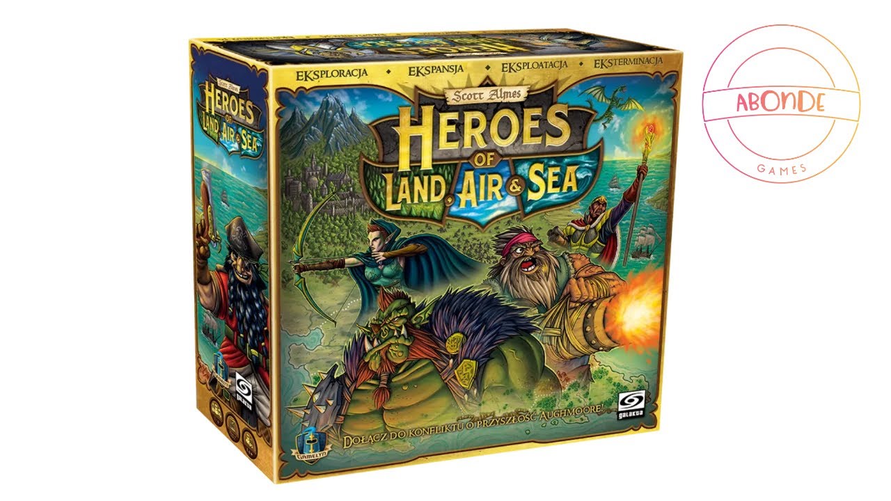 Heroes of Land, Air and Sea | Unboxing
