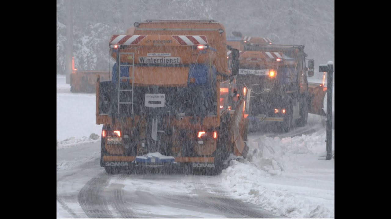Service hivernal sur les routes nationales