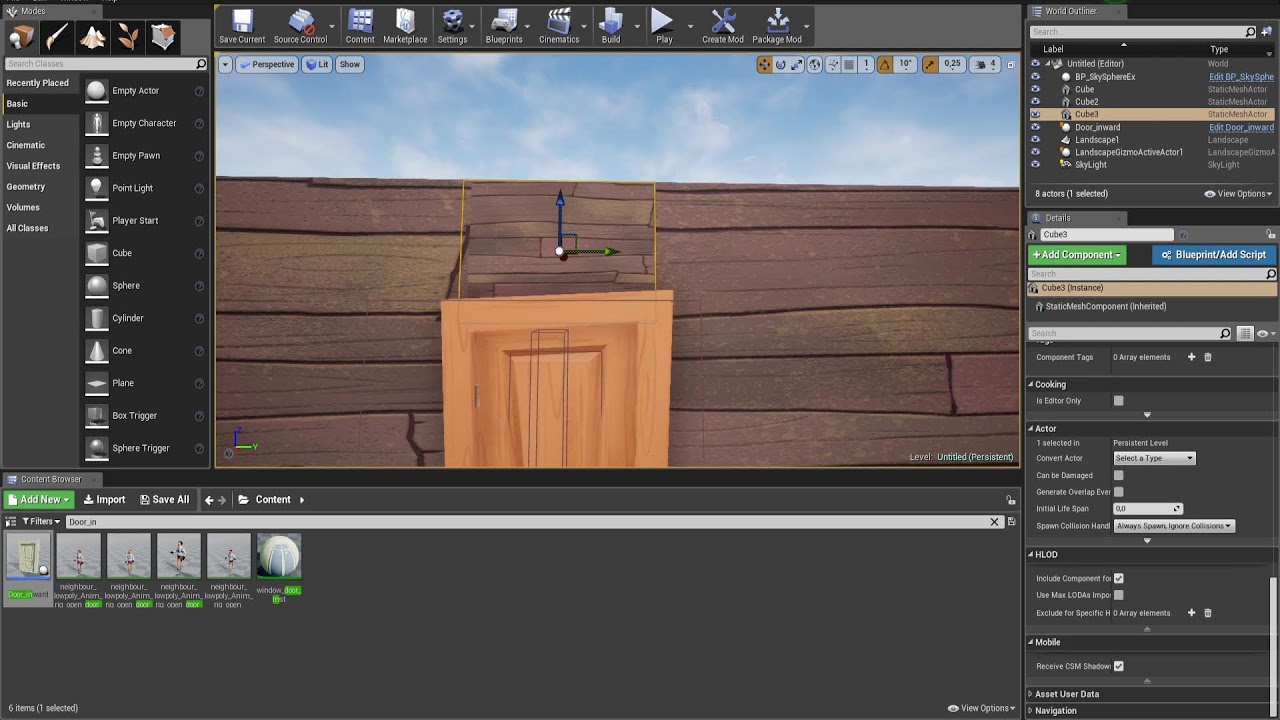 Building a hello neighbor game #helloneighbor