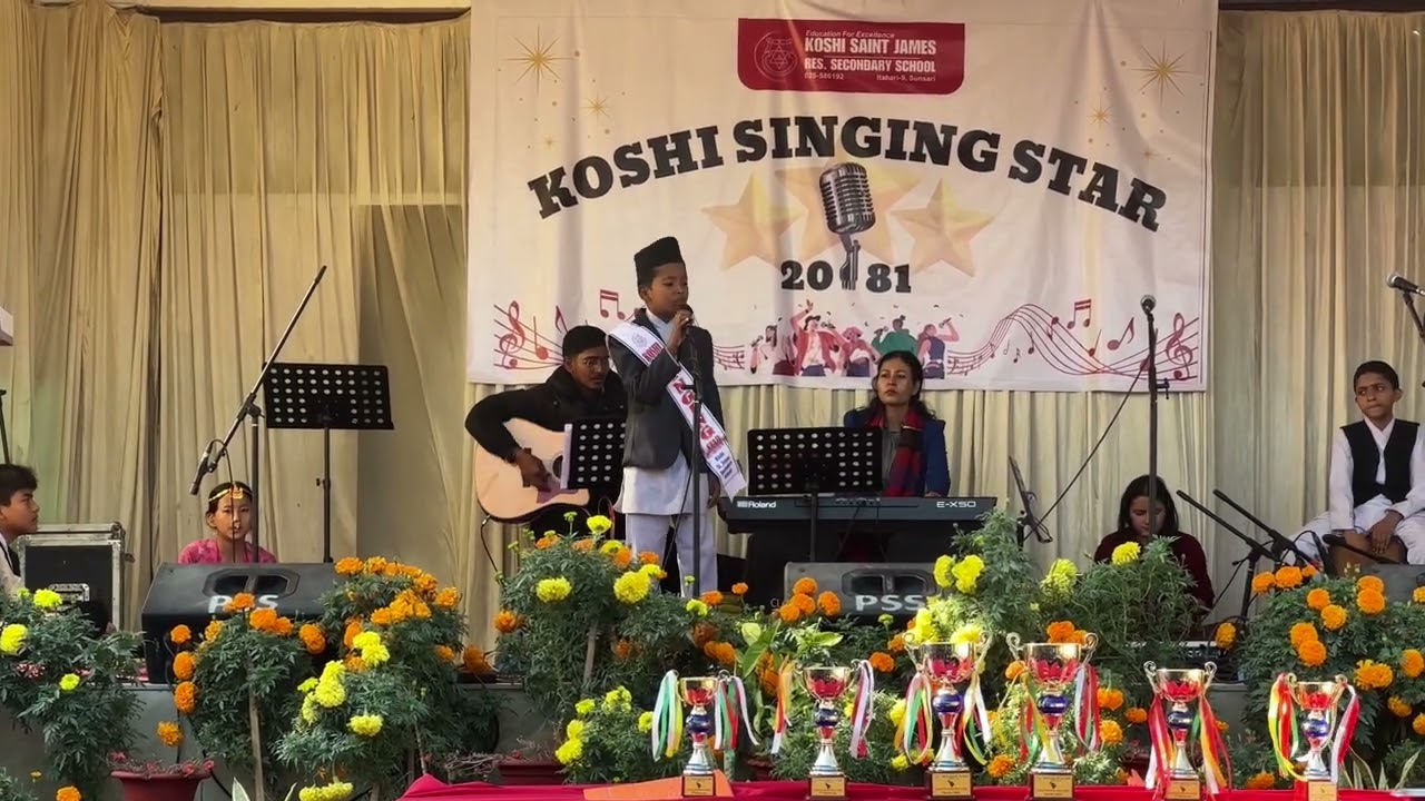 2nd Runner up -  Koshi Singing Star 2081 (Senior)