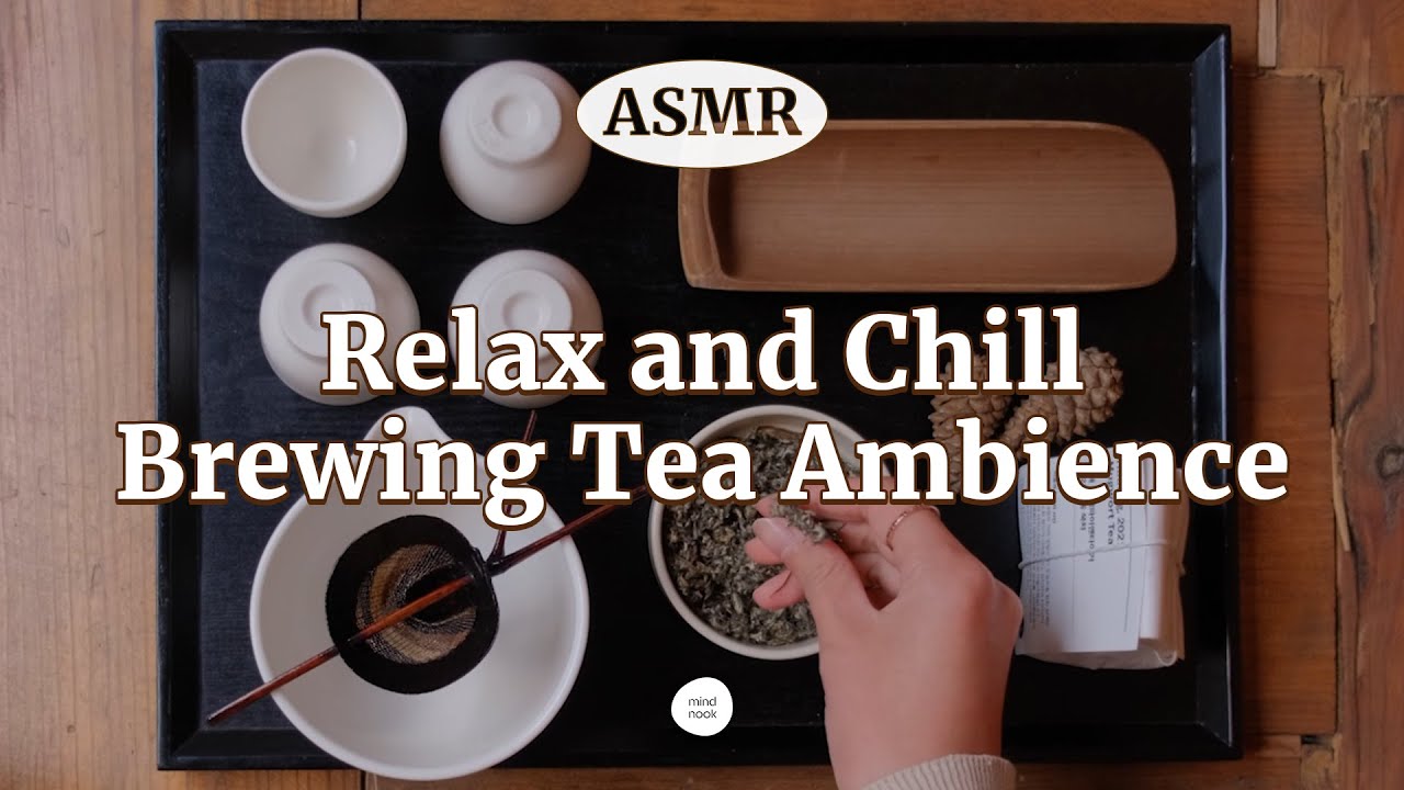 [3Hour] Relaxing Korean Tea time with you! | Tea ASMR for Studying, Sleeping (Tea-making Sounds)