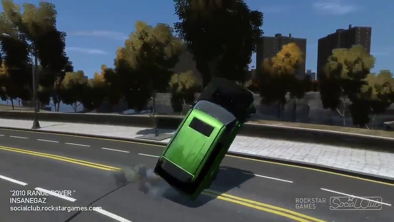Gta Iv 2010 Range Rover Hamann Conqueror II Crash Testing
