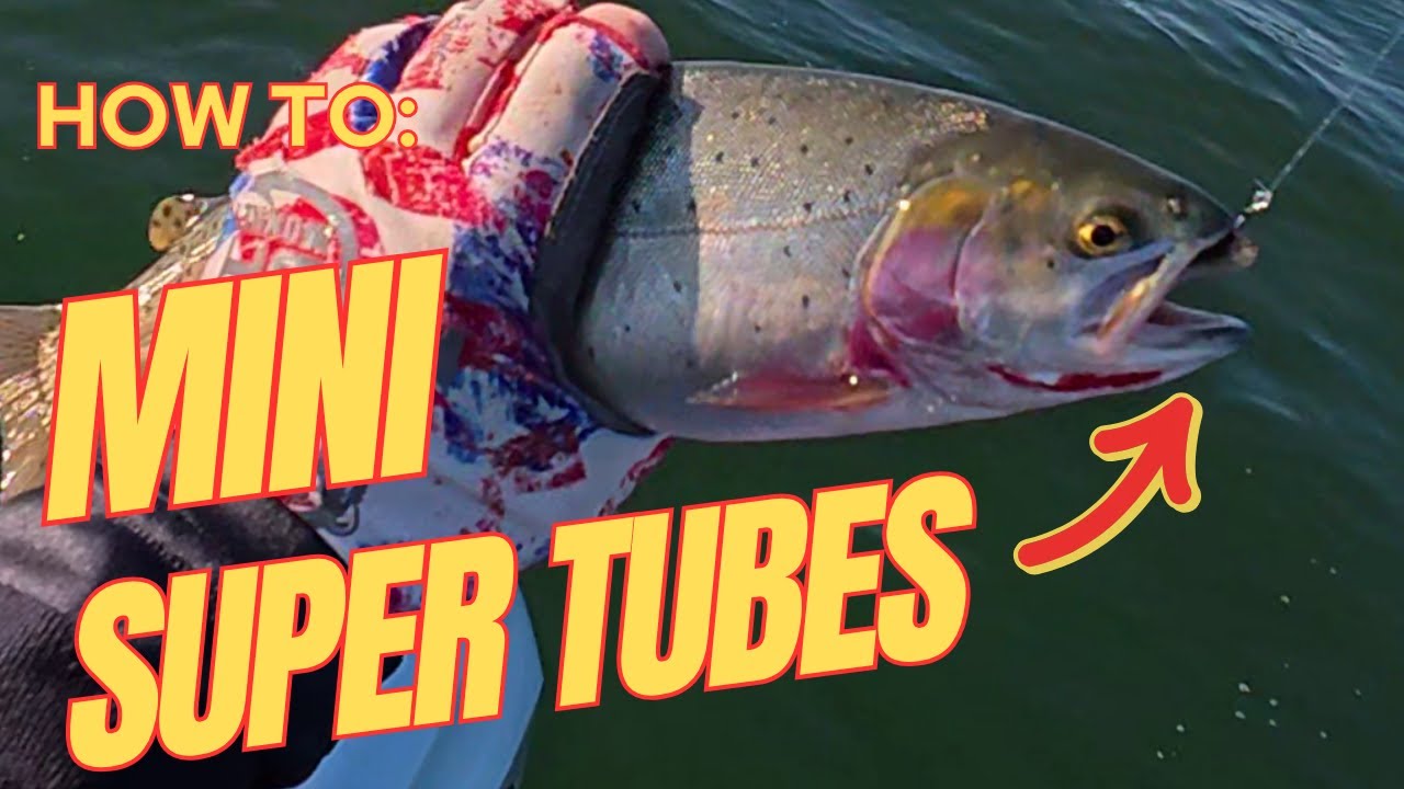TROUT Fishing: How To Fish Mini Super Tubes