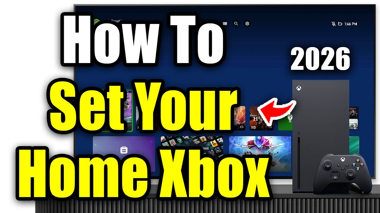 Как установить домашний экран на Xbox Series X|S (2026)