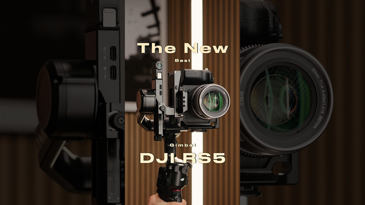 The NEW DJI RS5 Gimbal 🎥