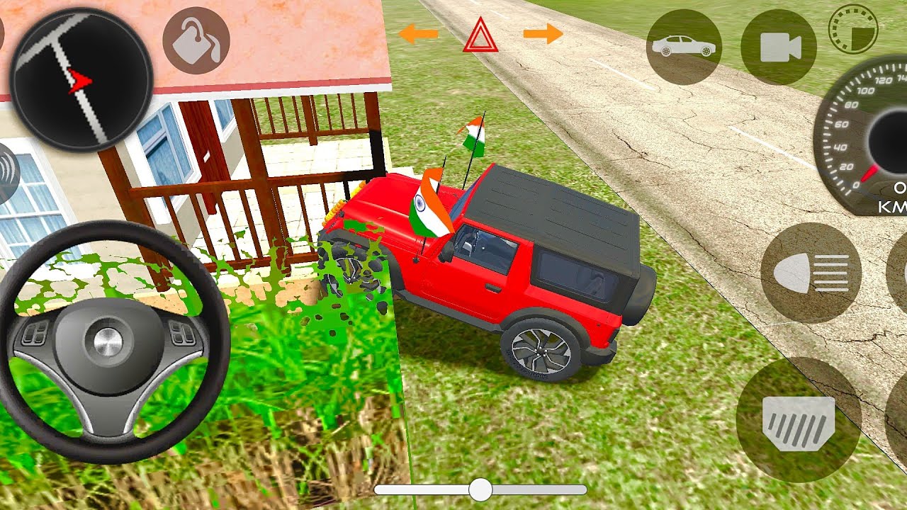 Modified Mahindra Boloro😈Games:Indian Thar (Gadi Wala Games) Car Game