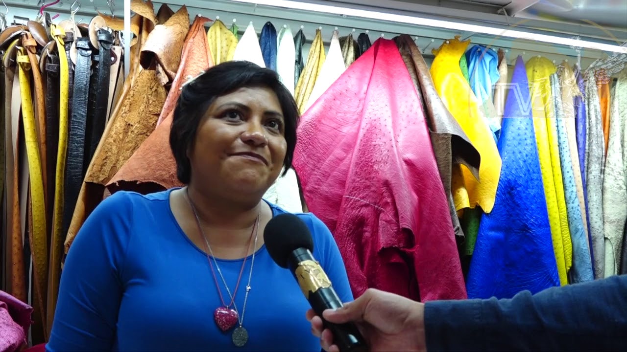 LEÓN: El #MercadoLaLuz, la peletería más grande de México.