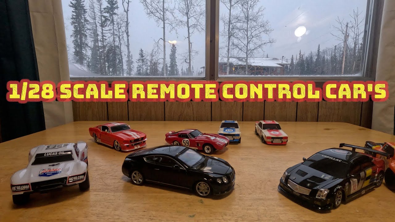 #1267 1/28 Scale Remote Control Car's