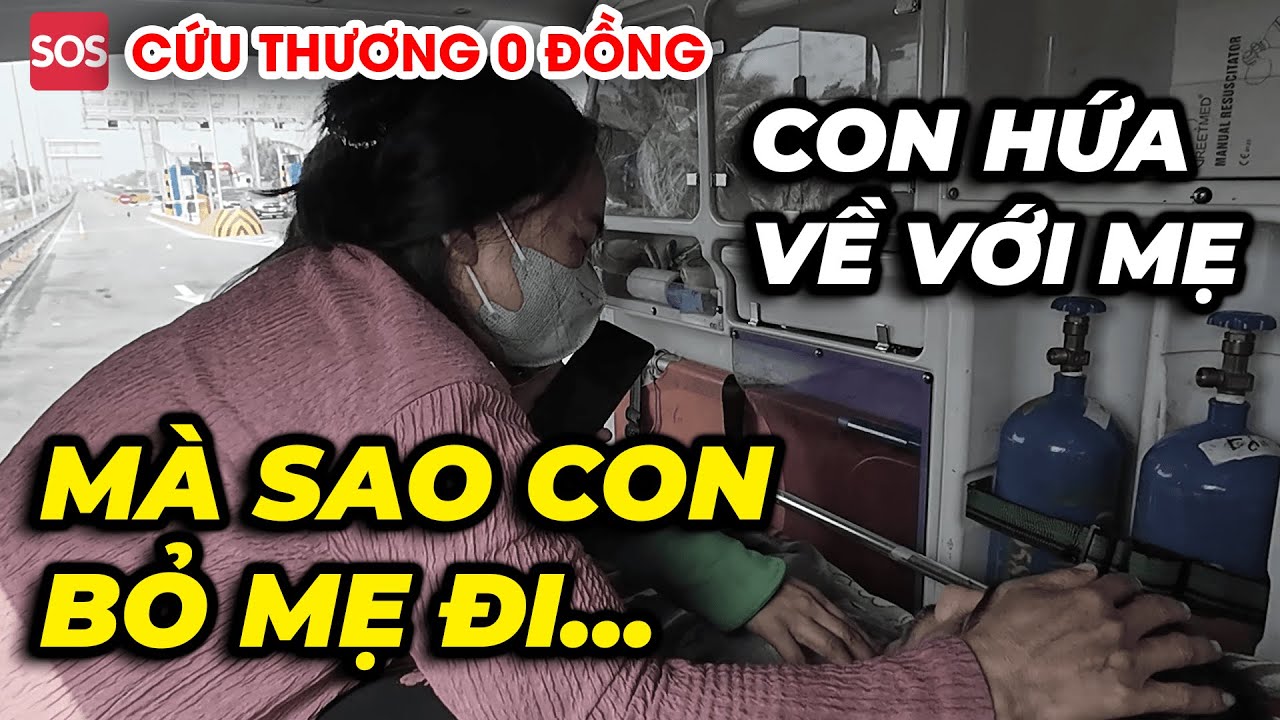 Người mẹ khóc nghẹn khi con trai bị ưng thư giai đoạn cuối không thể cầm cự về gặp mặt gia đình